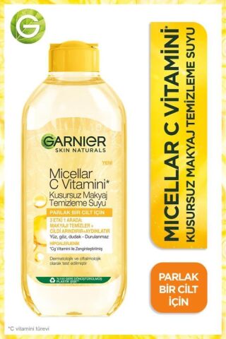 Micellar C Vitamini Kusursuz Makyaj Temizleme Suyu 400ml 2'li Set