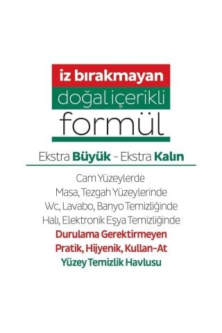 Sleepy Easy Clean Yüzey Temizlik Havlusu 2x15x4 Adet (120 Yaprak)