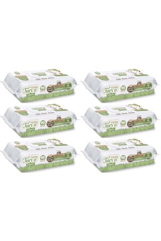 Baby Turco Islak Havlu Mendil Yenidoğan 90X6 540 Yaprak