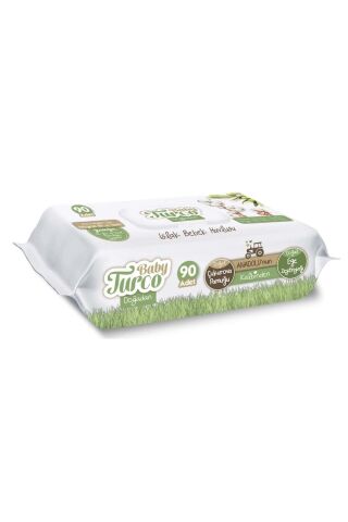 Baby Turco Islak Havlu Mendil Yenidoğan 90X6 540 Yaprak