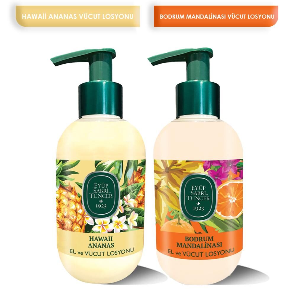 Eyüp Sabri Tuncer Hawaii Ananas ve Bodrum Mandalinası Losyon 280 ml