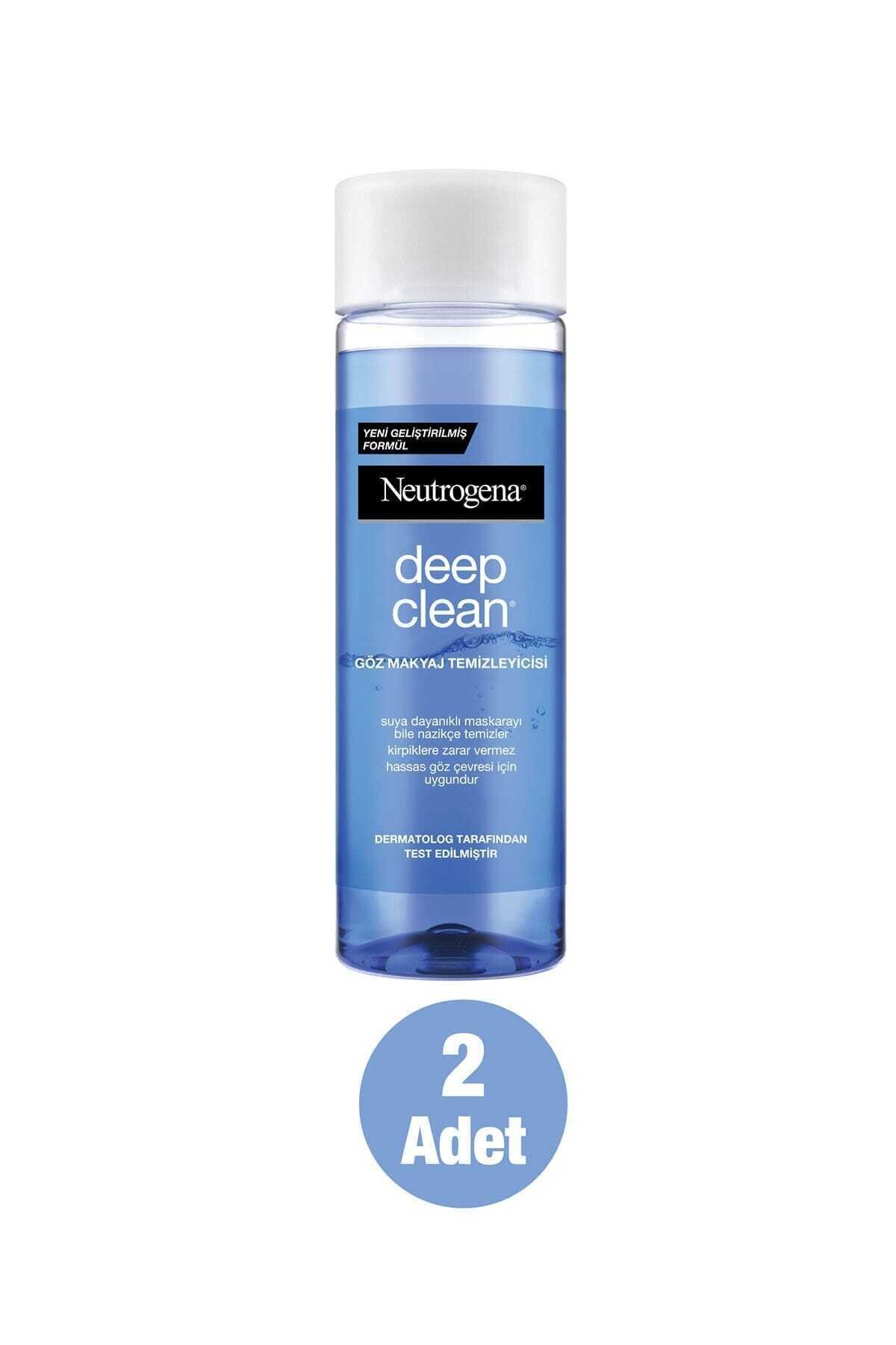 Neutrogena Deep Clean Göz Makyaj Temizleyicisi 2X125 ml