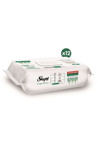 Sleepy Easy Clean Yüzey Temizlik Havlusu 100' lü x 12 Adet