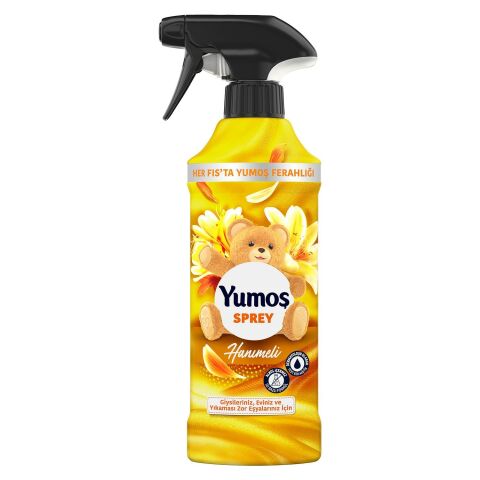 Yumoş Sprey Yıkaması Zor Eşyalar Için Hanımeli 450 ml