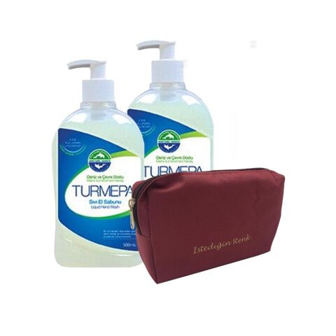 Turmepa Sıvı Sabun 500 ml x 2 Slogan Çanta Hediyeli