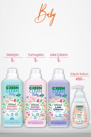 Green Clean Baby Hijyen Seti 4