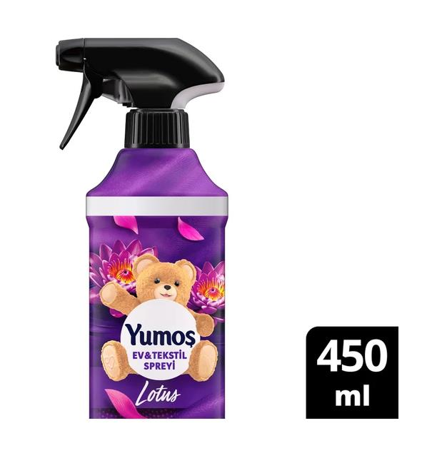 Yumoş Ev ve Tekstil Spreyi Lotus Yıkanması Zor Eşyalar Için 450 ml