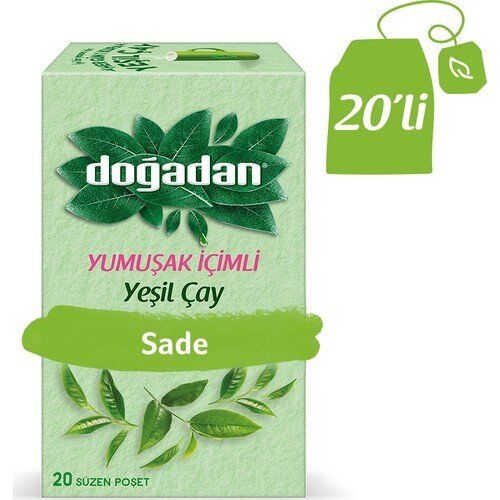 Doğadan Yumuşak İçimli Yeşil Çay 20'li
