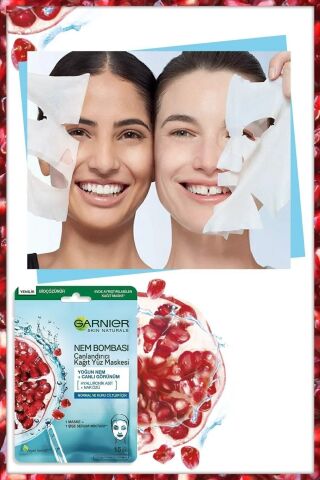 Nem Bombası Canlandırıcı Kağıt Maske 28 gr 3'lü