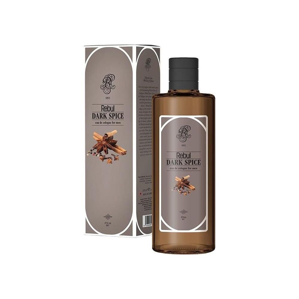 Rebul Dark Spice Kolonya 270ML (Cam Şişe)