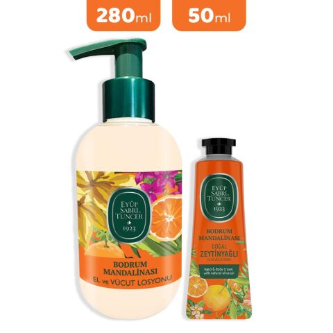 Eyüp Sabri Tuncer Bodrum Mandalinası Losyon ve El Kremi