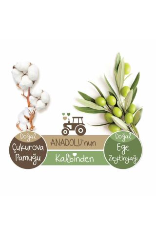 Baby Turco Doğadan Islak Havlu 3x60 180 Yaprak Kapaklı