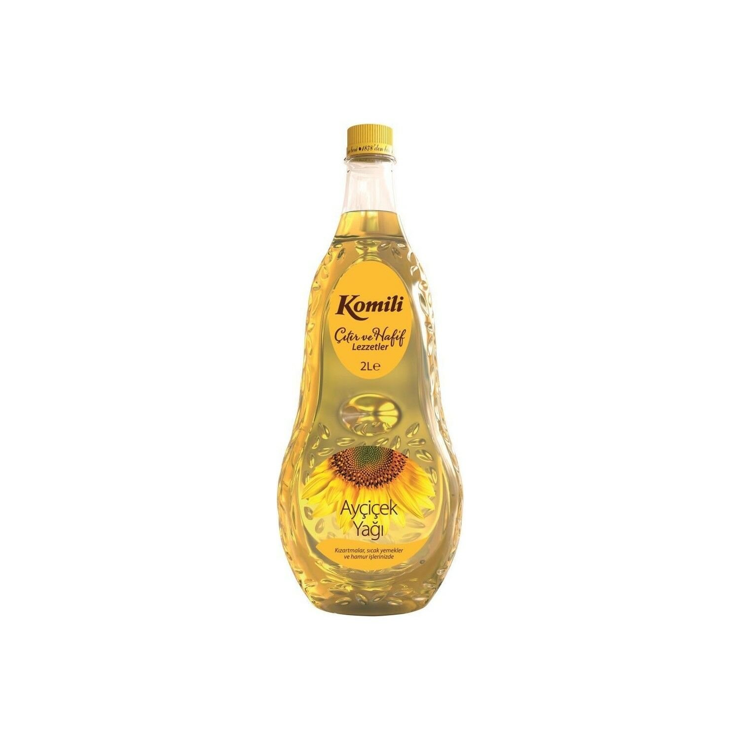 Komili Ayçiçek Yağı 2 lt Pet Şişe