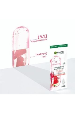 Ampul Kağıt Maske Hyaluronik Karpuz Özü 15 gr X 3 Adet