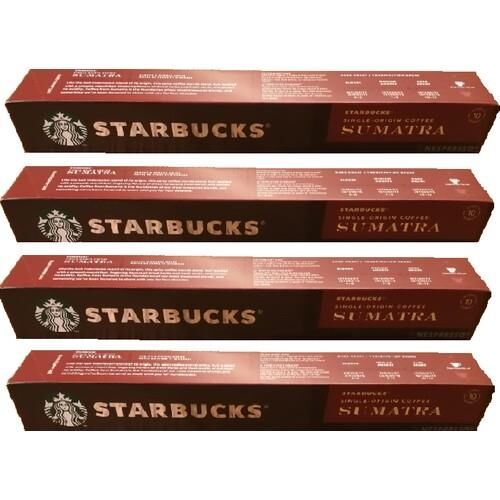 Starbucks Single Origin Coffe Sumatra Kapsül Kahve 10 Adet x 4