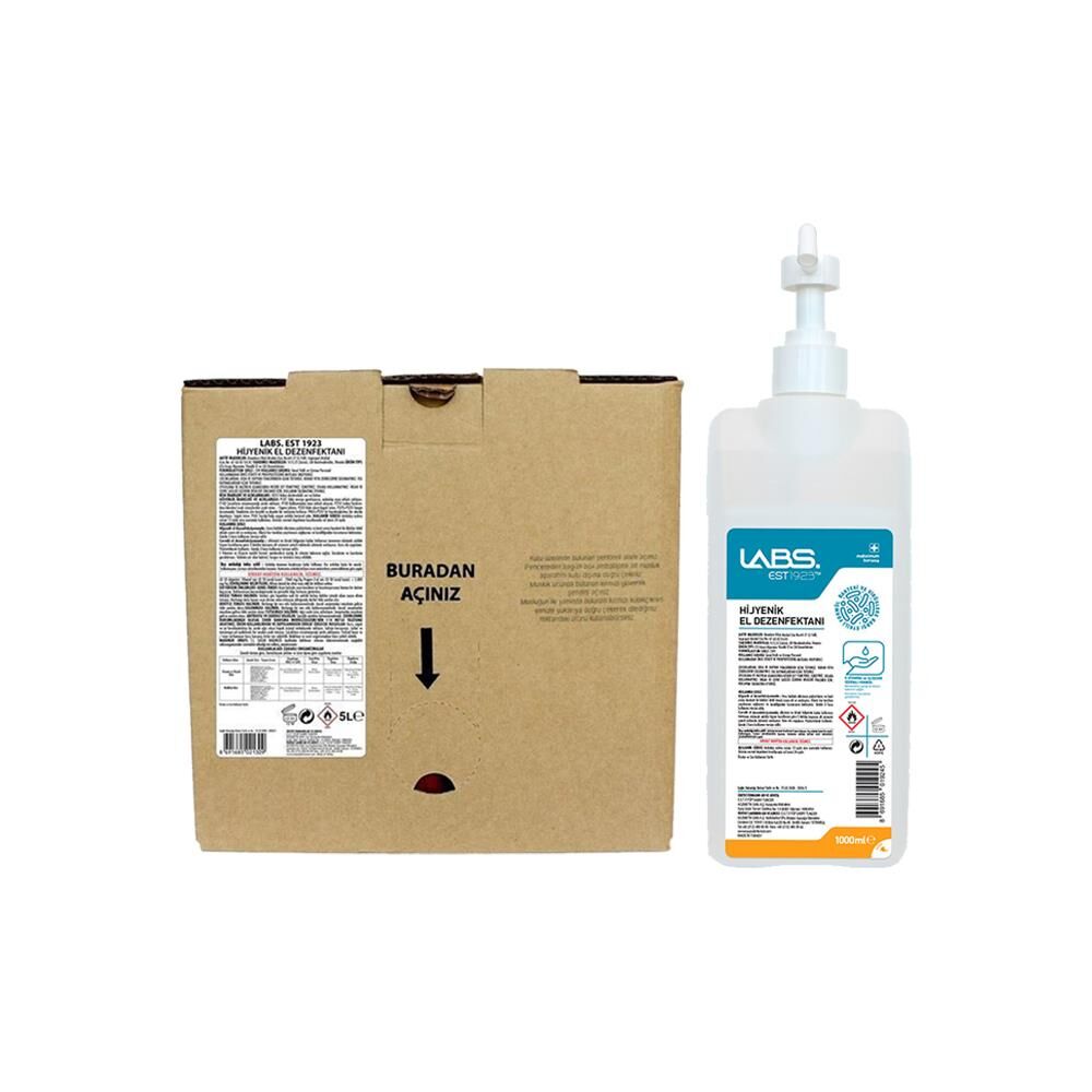 Eyüp Sabri Tuncer Labs Hijyenik El Dezenfektanı 5 Lt Ve 1 Lt