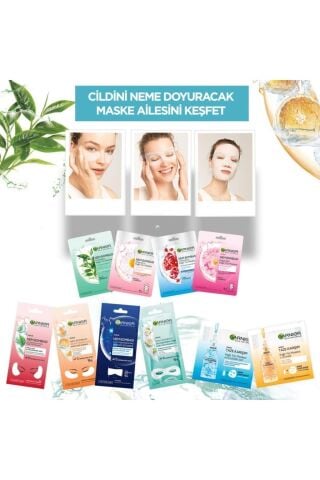 Nem Bombası Ferahlatıcı Kağıt Maske 28Gr 3'lü