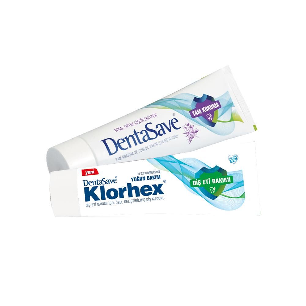 Dentasave Klorhex Diş Macunu Yoğun Bakım ve Cistus Çiçeği 75 ml