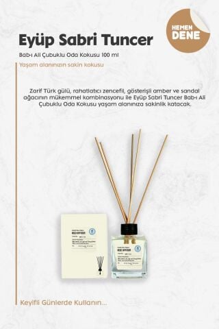 Eyüp Sabri Tuncer Bab-ı Ali Çubuklu Oda Kokusu 100 ml