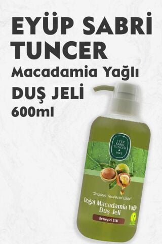 Eyüp Sabri Tuncer Doğal Macadamia Yağlı Duş Jeli 600 ml