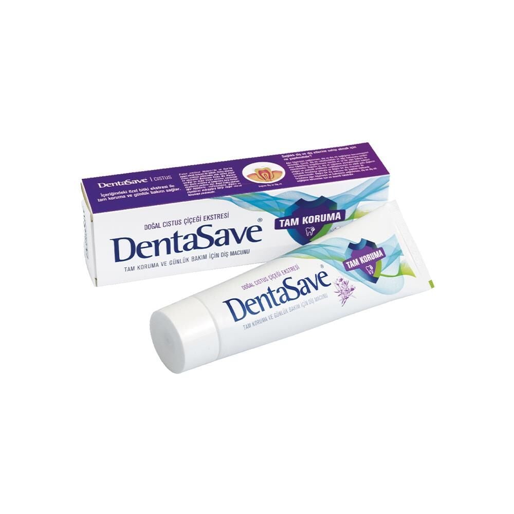 DentaSave Diş Macunu Tam Koruma Cıstus Çiçeği 75 ml