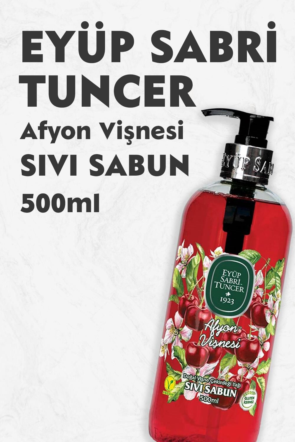 Eyüp Sabri Tuncer Afyon Vişnesi Sıvı Sabun 500 ml
