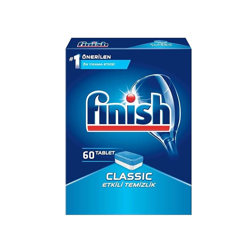 Finish Classic Bulaşık Makinesi Deterjanı Tableti 60'lı