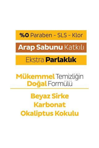 Sleepy Easy Clean Arap Sabunu Katkılı Yüzey Temizlik Havlusu 100' lü