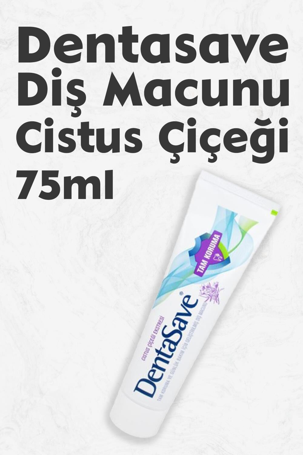 DentaSave Diş Macunu Tam Koruma Cıstus Çiçeği 75 ml