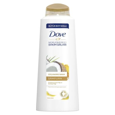 Dove Hindistan Cevizi Yağı ve Zerdeçal Yağlı Şampuan 600 ml