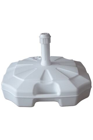 Yeşil Beyaz Çizgili Plaj Ve Güneş Şemsiyesi 200/8, 20 Litre Bidonlu Taşıma Çantası Hediyeli