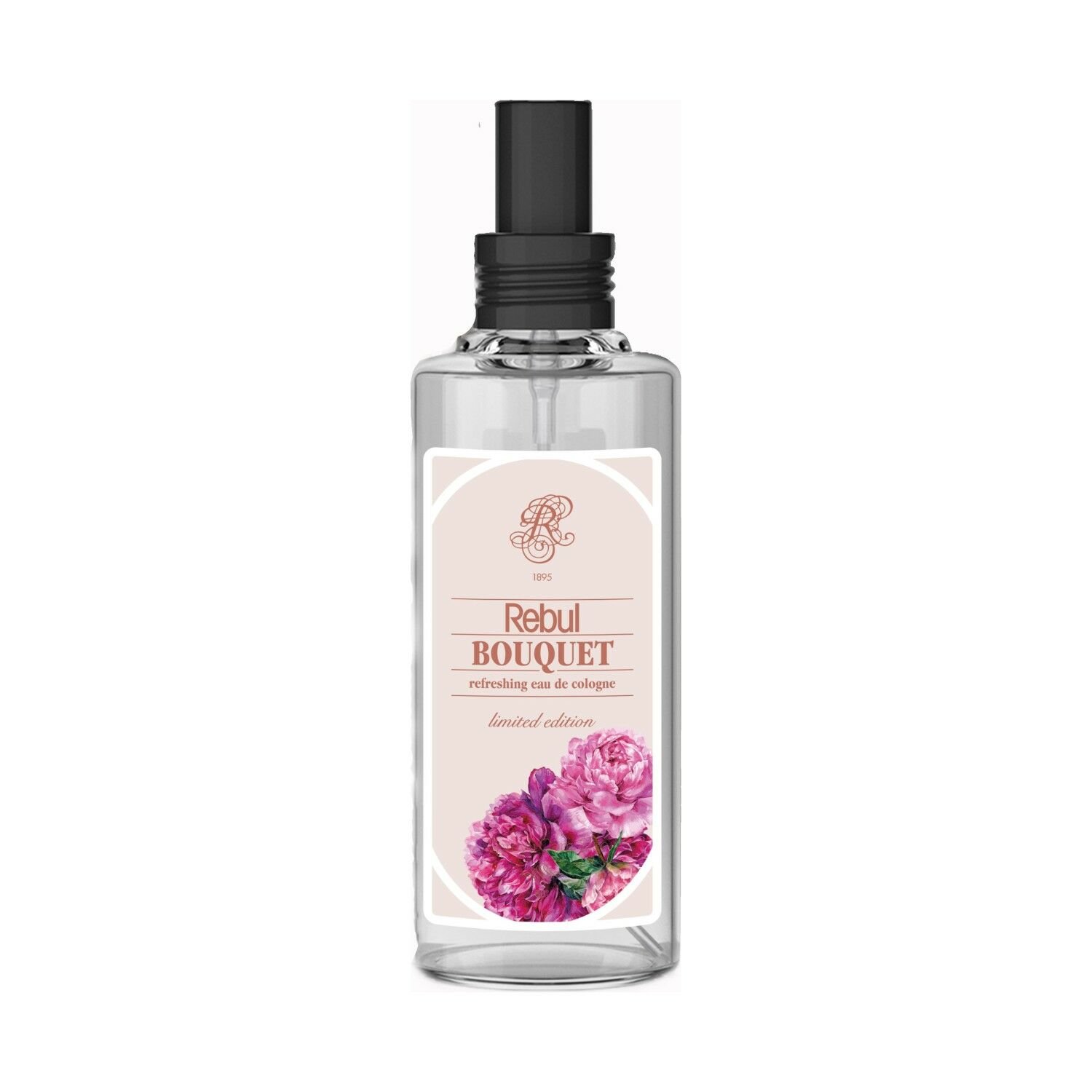 Rebul Bouquet Kolonya 100 Ml (Cam Şişe) Spreyli (Buket - Şakayık)