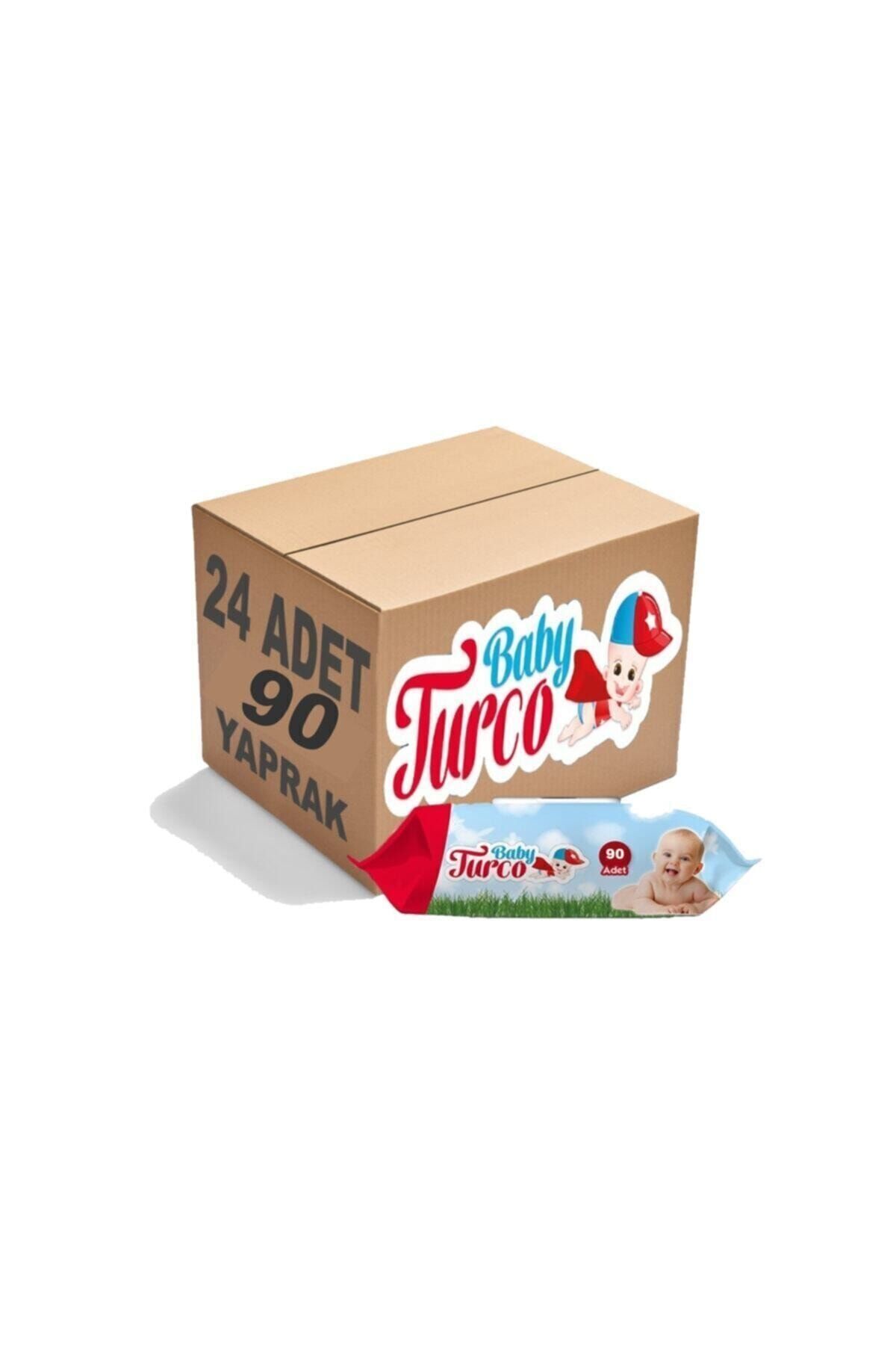 Baby Turco Islak Mendil 90 Lı X 24 Adet