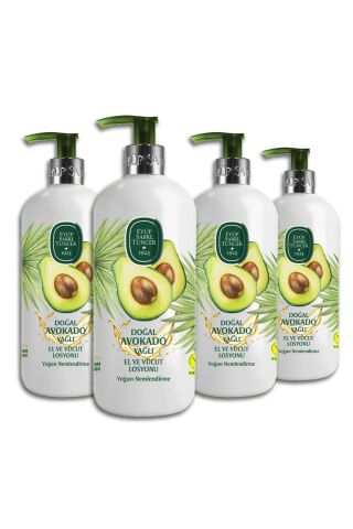 Eyüp Sabri Tuncer Avokado El Ve Vücut Losyonu 500 ML - 4 Adet