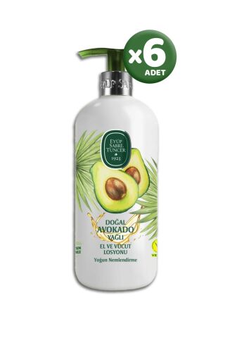 Eyüp Sabri Tuncer Avokado El Ve Vücut Losyonu 500 ML - 6 Adet