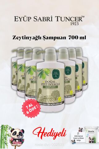 7 AL 6 ÖDE Zeytinyağlı Şampuan Eyüp Sabri Tuncer ve Rosie Hediye