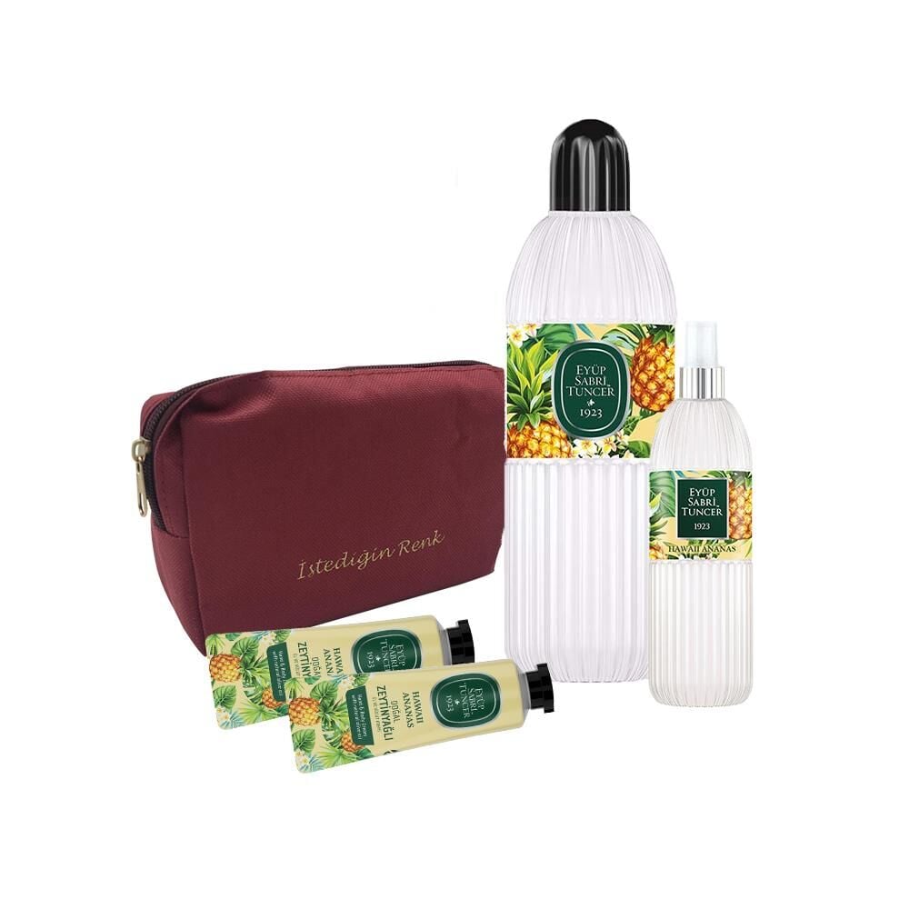 Eyüp Sabri Tuncer Havaii Ananas Seti, Slogan Çanta Hediyeli