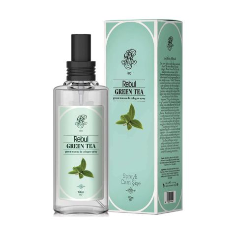 Rebul Green Tea Yeşil Çay Kolonyası 100 Cc (Cam Şişe) Spreyli