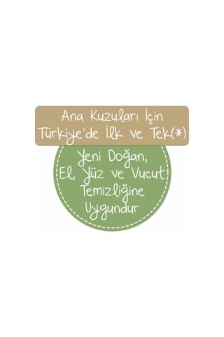 Islak Bebek Havlusu 60 Yaprak 3'lü Baby Turco Doğadan
