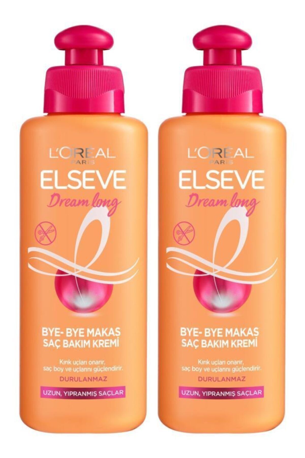 Elseve Dream Long Durulanmaz Saç Bakım Seti 2