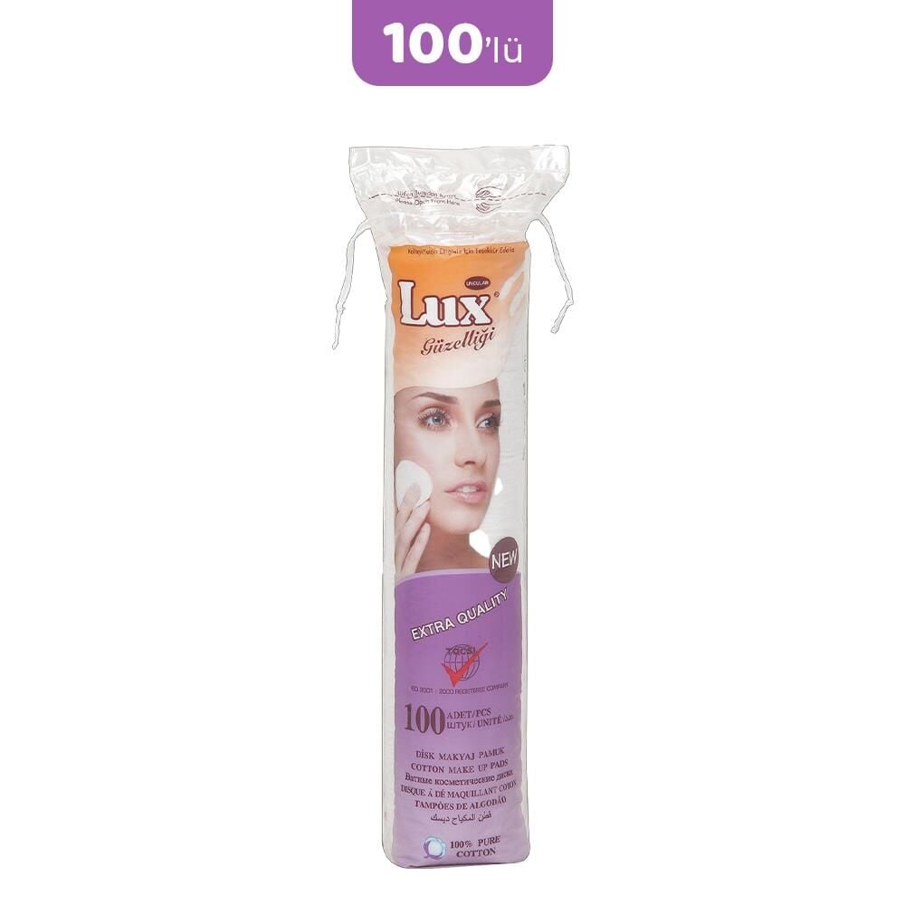 Lux Disk Makyaj Pamuğu 100'lü