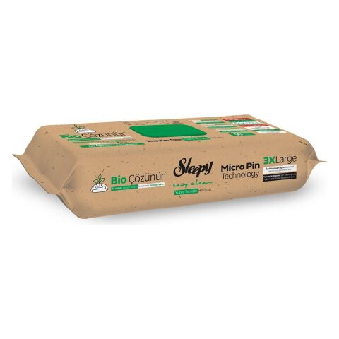 Sleepy Bio Çözünür Yüzey Temizlik Havlusu Karma Paket 3x50 (150 Yaprak)