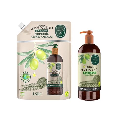 Eyüp Sabri Tuncer Est Sıvı Sabun Pompalı ve Yedek 1500 ml