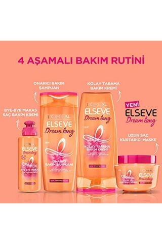 Elseve L'oréal Paris Dream Long Bye-bye Makas Saç Bakım Kremi, 200 Ml