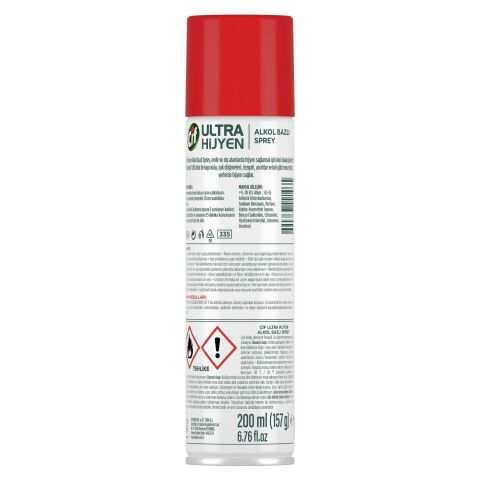 Cif Ultra Hijyen Alkol Bazlı Sprey 200 ml