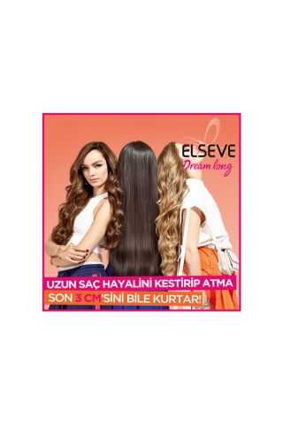 Elseve Loreal Dream Long Bye Bye Makas Saç Bakım Kremi 200 Ml