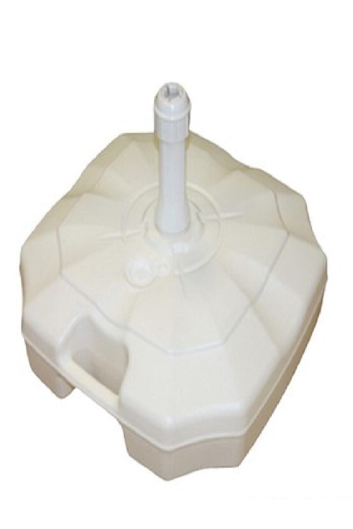 20 Lt Şemsiye Altlığı Beyaz Bidon