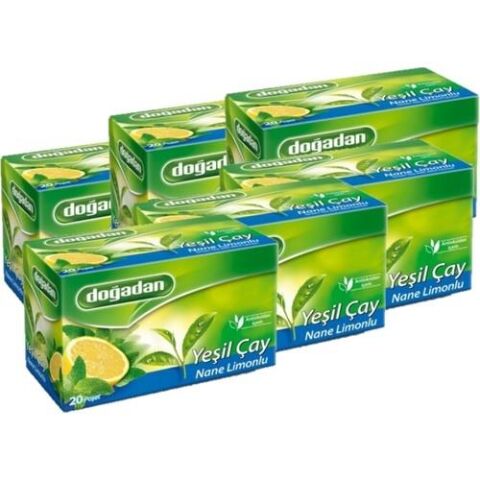 Doğadan Yeşil Çay Nane Limon 6 Adet