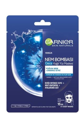 Yorgunluk Karşıtı Kağıt Gece Yüz Maskesi