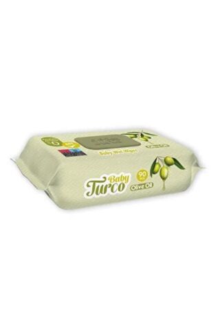 Baby Turco 21 Paket Zeytinyağlı Islak Havlu 90'lı ve Rosie Koku Hediye